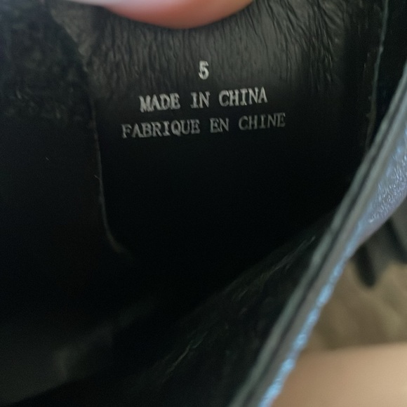 Jeffrey Campbell Bow-Tie Boots Women’s Size 5 Shoes Kitten Heels Leather Black‎ - Picture 9 of 10